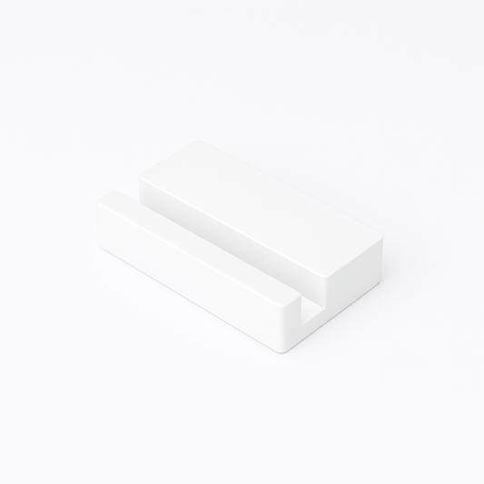 Witte Kunststof Tegelhouder – Presentatiestandaard voor Tegeltjes en StoryTiles HuubSolutions