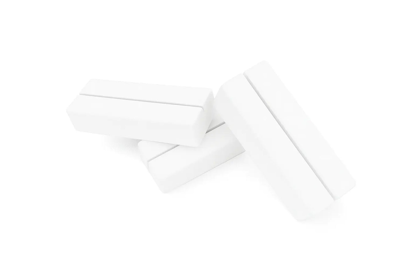 Kunststof Kaarthouder Wit – Set van 3 – Menukaarthouder & Fotohouder – Voor Ansichtkaart / Tafelkaart Display HuubSolutions