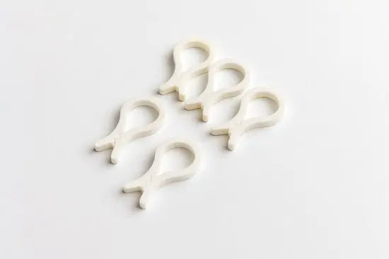 Handdoekclips – Set van 5 – Wit – Voor Handdoeken & Theedoeken – Keuken & Badkamer HuubSolutions