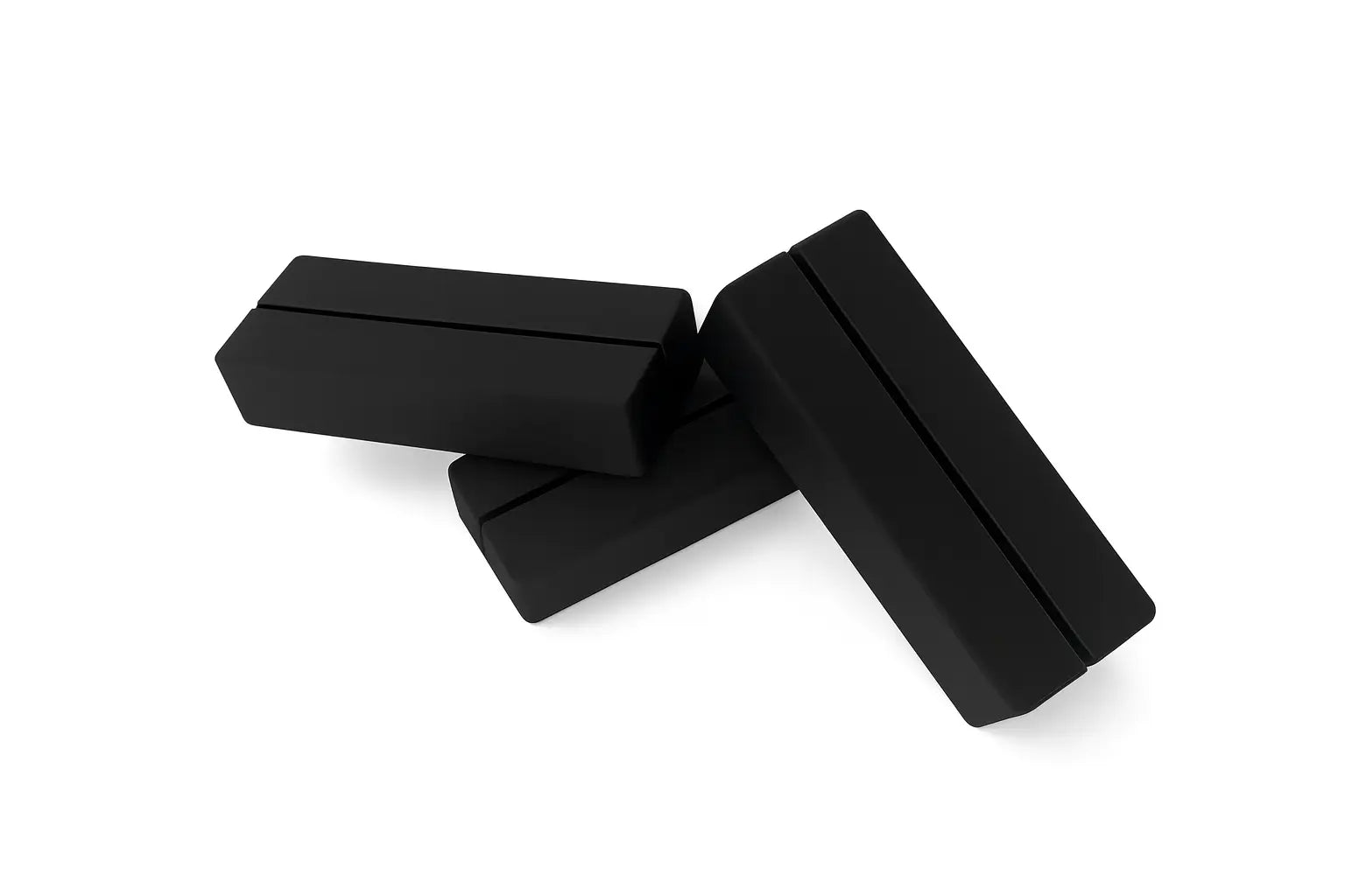 Kunststof Kaarthouder Zwart – Set van 3 – Menukaarthouder & Fotohouder – Voor Ansichtkaart / Tafelkaart Display HuubSolutions