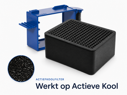 HuubSolutions actief koolstoffilter geschikt voor Geberit DuoFresh met houder